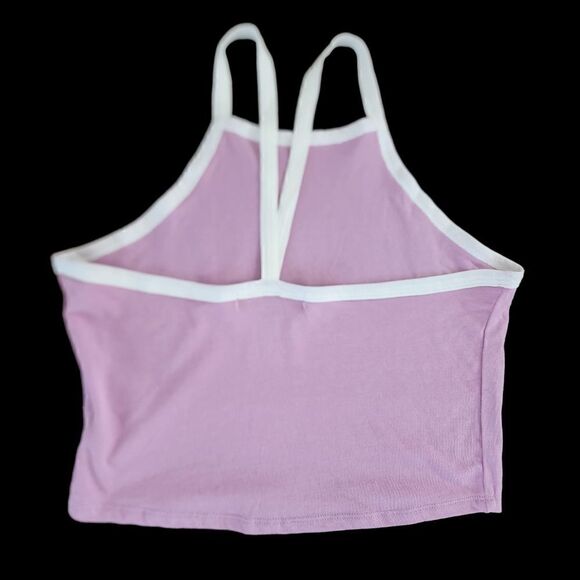 5/$25 Cropped halter tank top - Picture 2 of 3